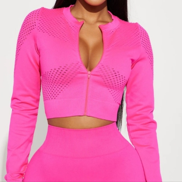 Fashion Nova Tops - Workout Jacket